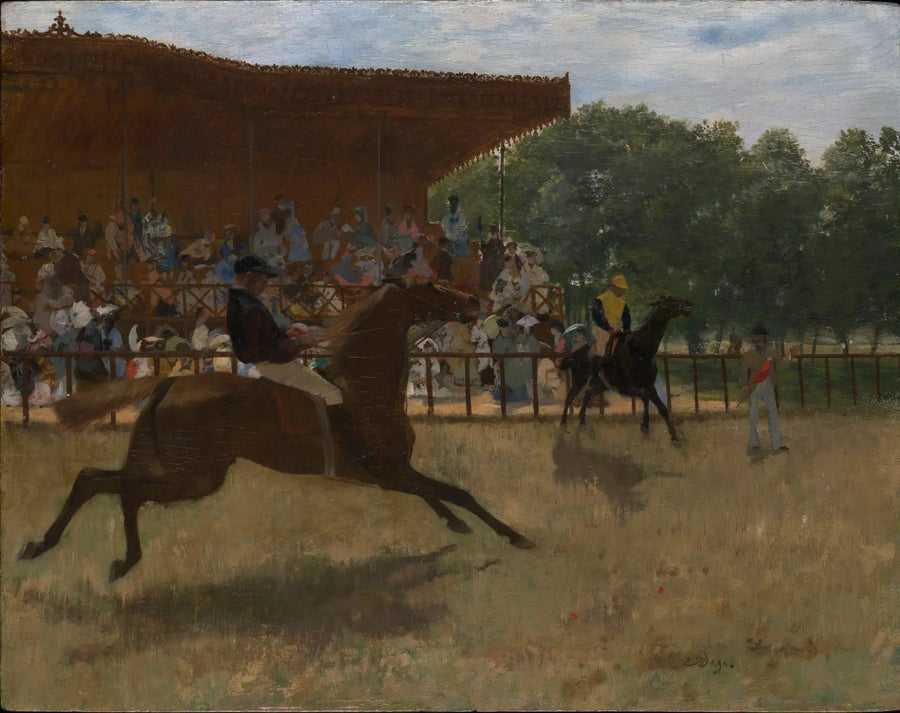 Den falske starten - Edgar Degas