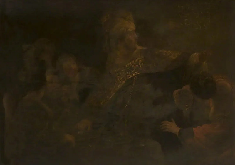 Belshazzars festmåltid - Rembrandt