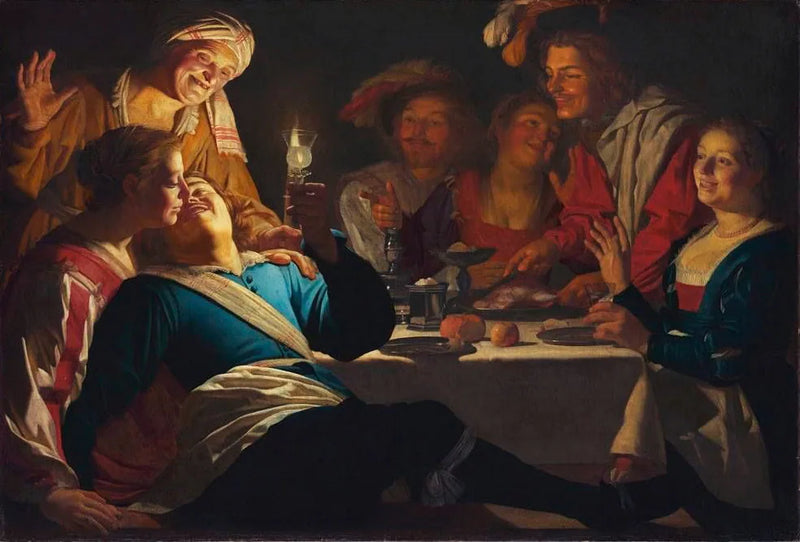 Den bortkomne sønn - Gerrit van Honthorst
