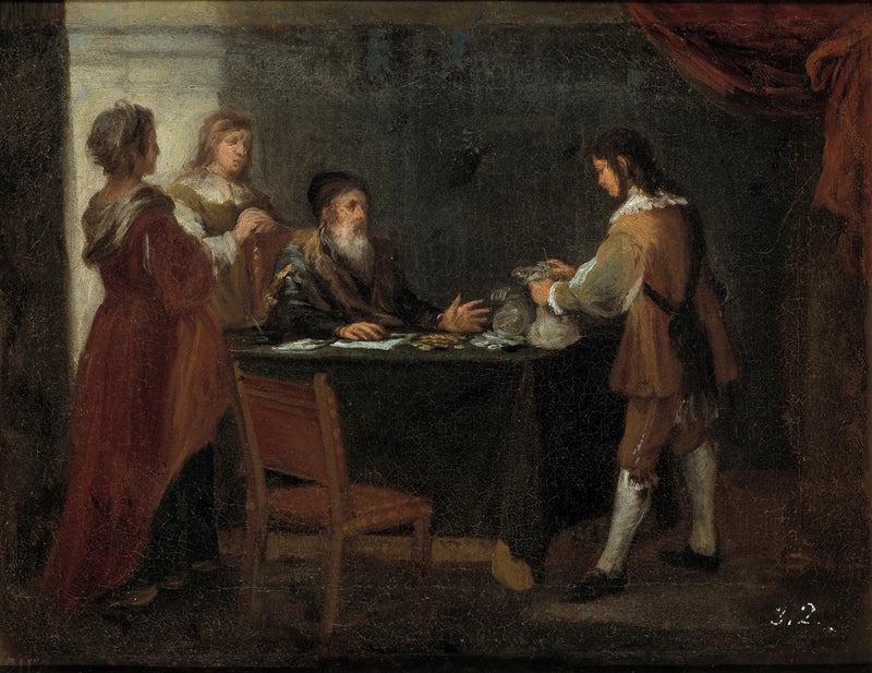 Den bortkomne sønnen som mottar sin arv - Bartolomé Esteban Murillo

Source:
Le fils prodigue recevant son héritage - Bartolomé Esteban Murillo