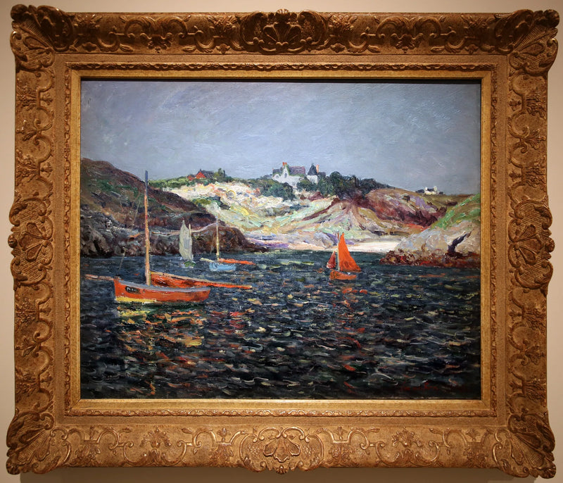 Bunnen av Goulphar havn, Belle-Île en Mer - Maxime Maufra
