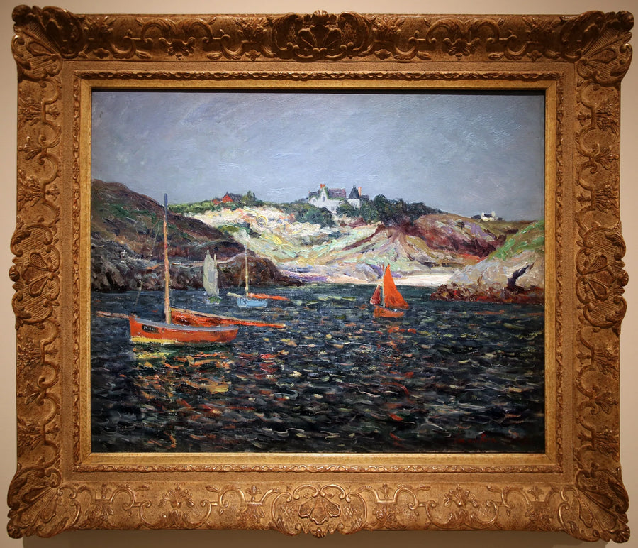 Bunnen av Goulphar havn, Belle-Île en Mer - Maxime Maufra