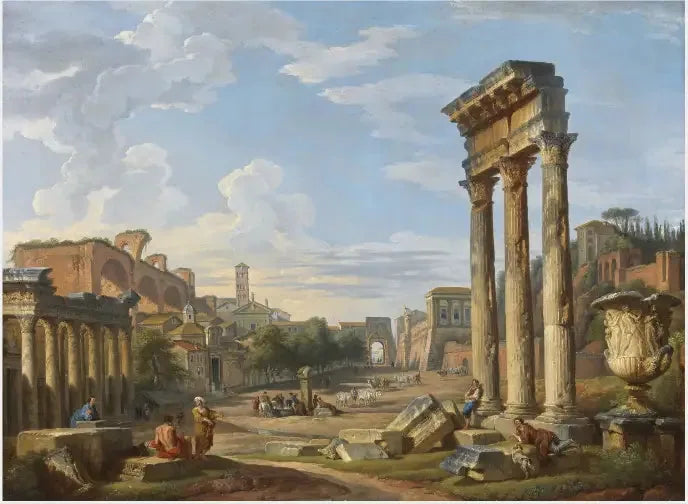 Det romerske forumet - Giovanni Paolo Panini

Source:
Le Forum romain - Giovanni Paolo Panini