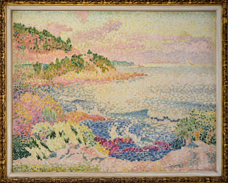 Bålet til Maures - Henri-Edmond Cross