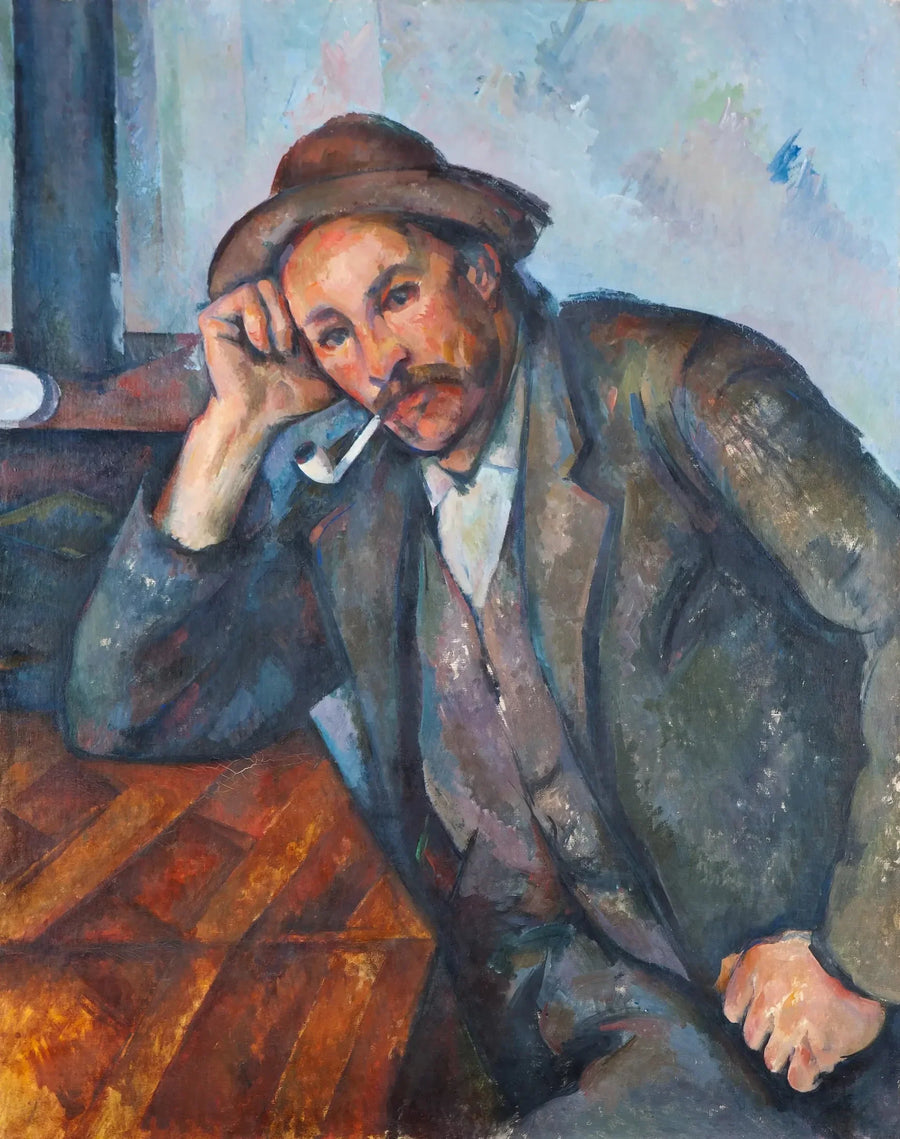 Røykeren lentet seg på - Paul Cézanne