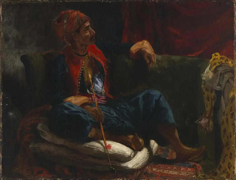 Røykeren - Eugène Delacroix
