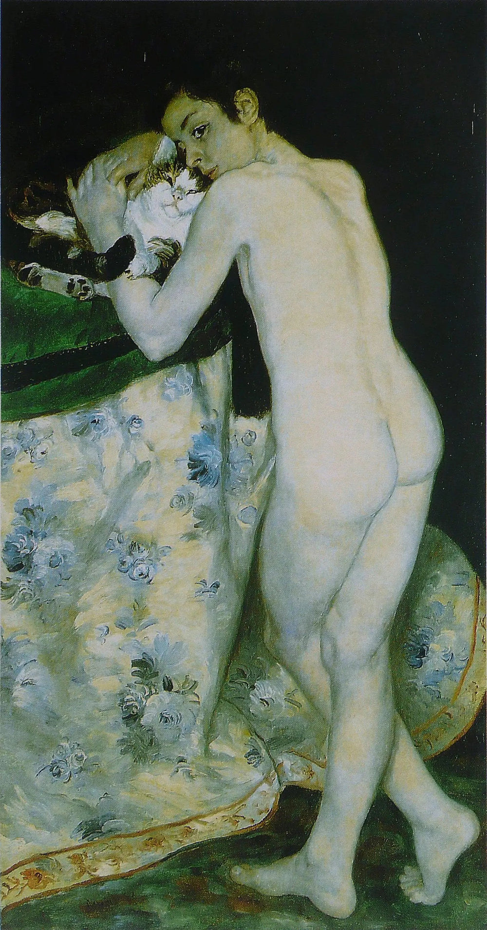 Le Garçon au chat - Pierre-Auguste Renoir image 1 copie de tableau peinte à la main