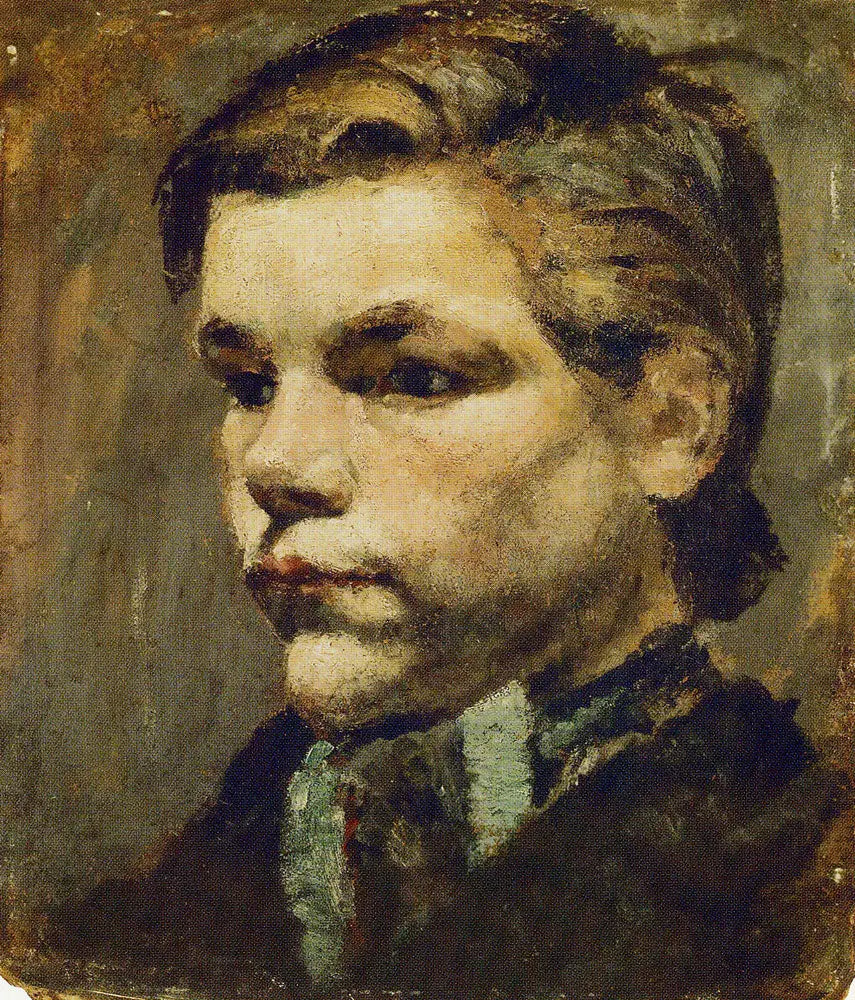 Den vandrende gutten - Edvard Munch