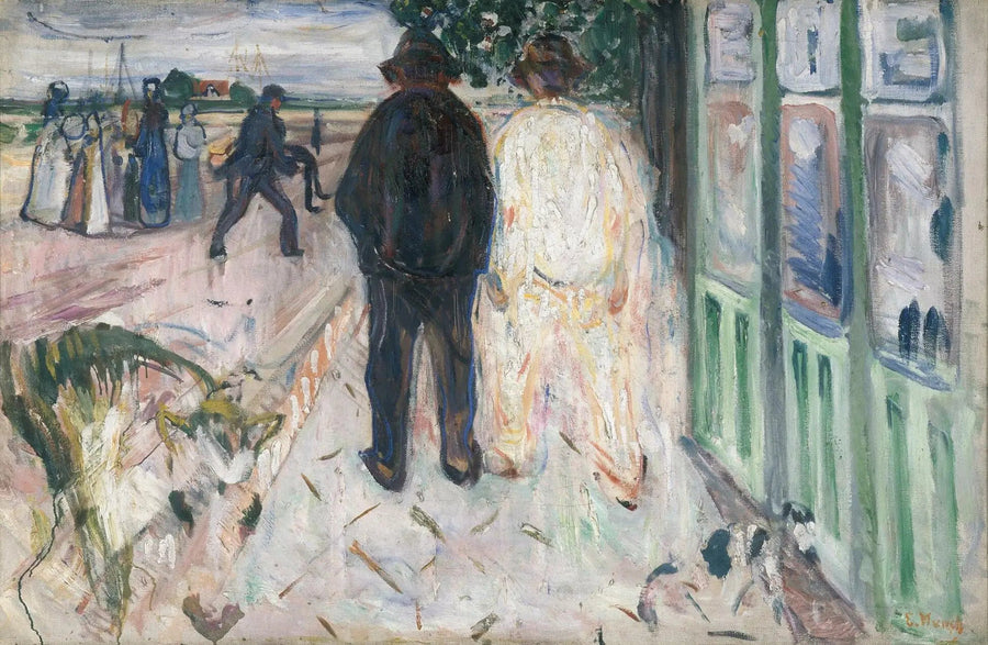 Den druknede gutten - Edvard Munch