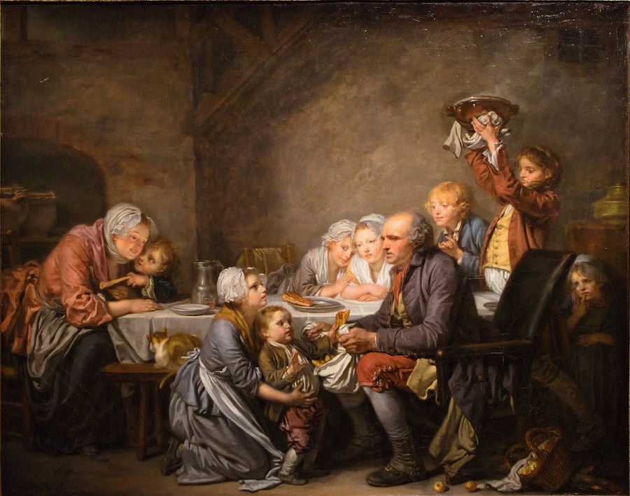 Kongens kake - Jean-Baptiste Greuze