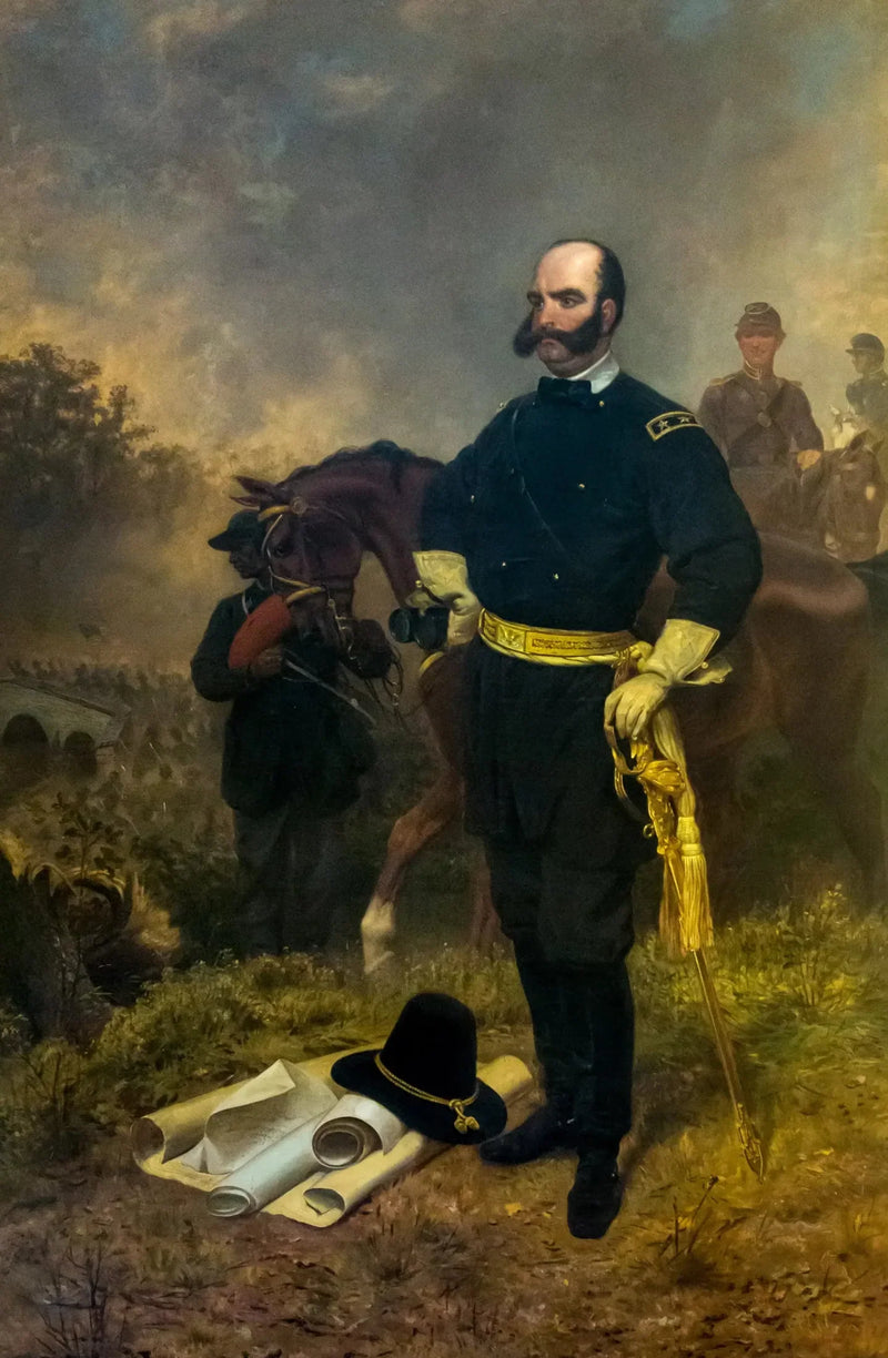 General Ambrose Burnside ved Antietam - Emanuel Leutze

Source:
Le général Ambrose Burnside à Antietam - Emanuel Leutze