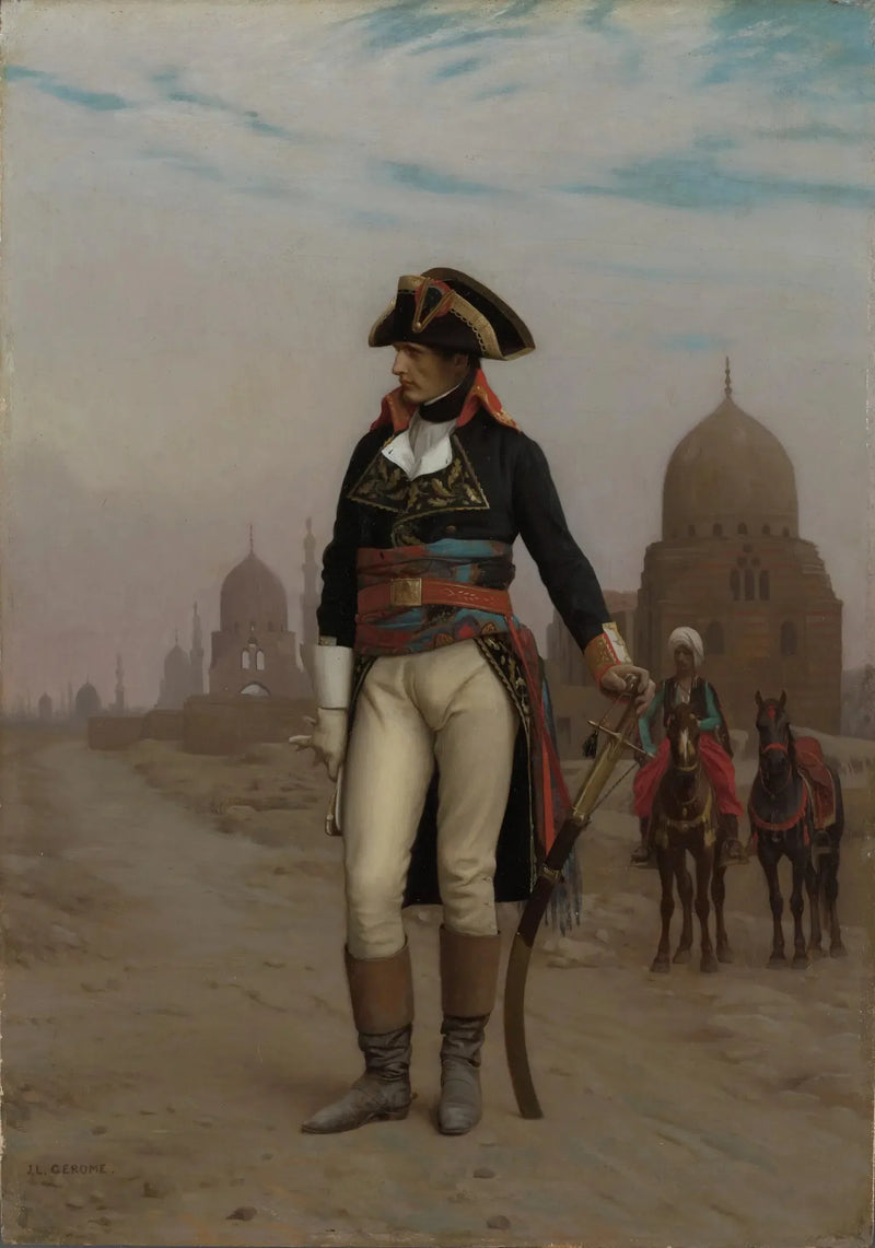 General Bonaparte i Kairo - Jean-Léon Gérôme