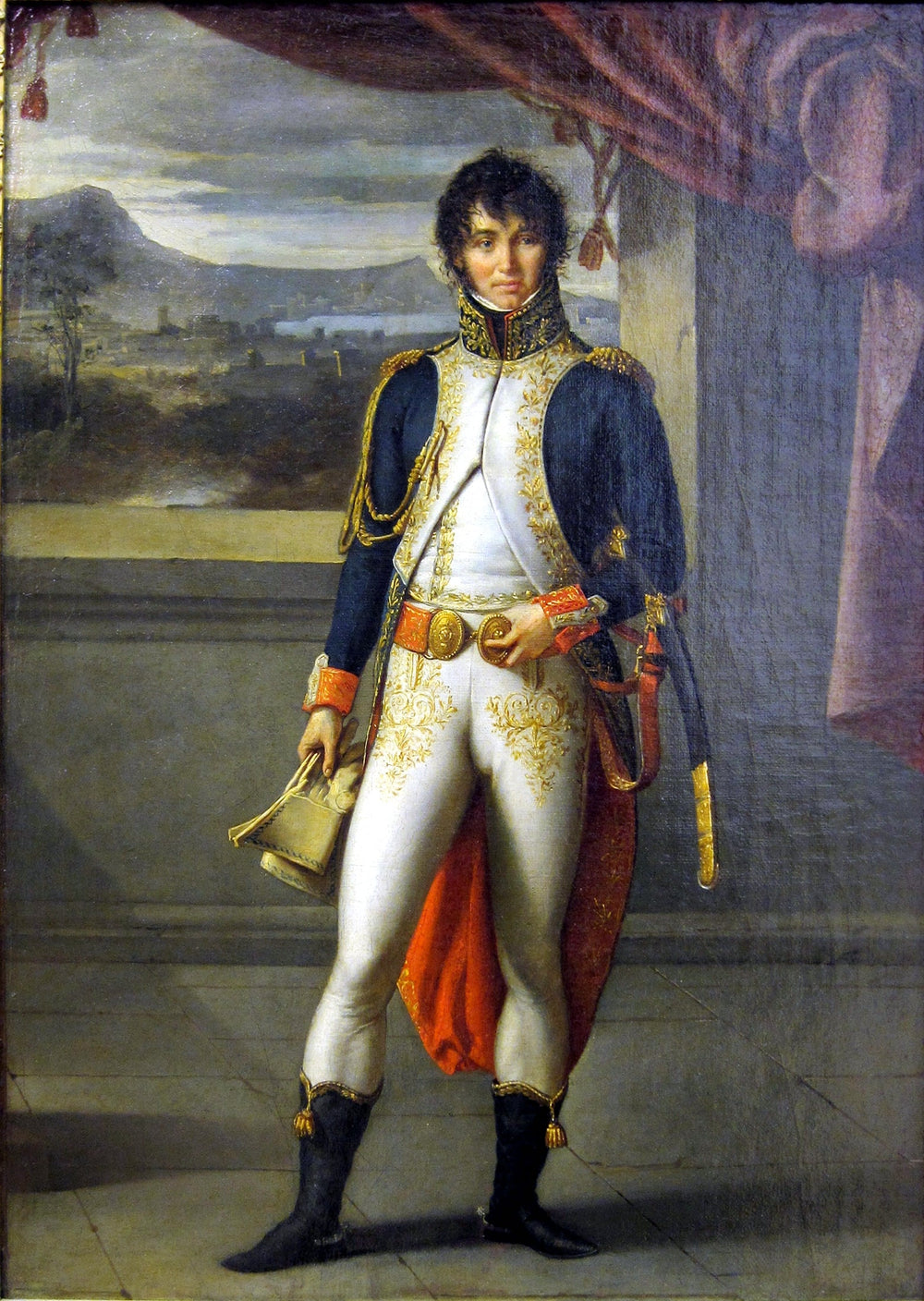 Le Général Murat - Jean-Baptiste Wicar image 1 reproduction d’œuvre d’art à l’huile