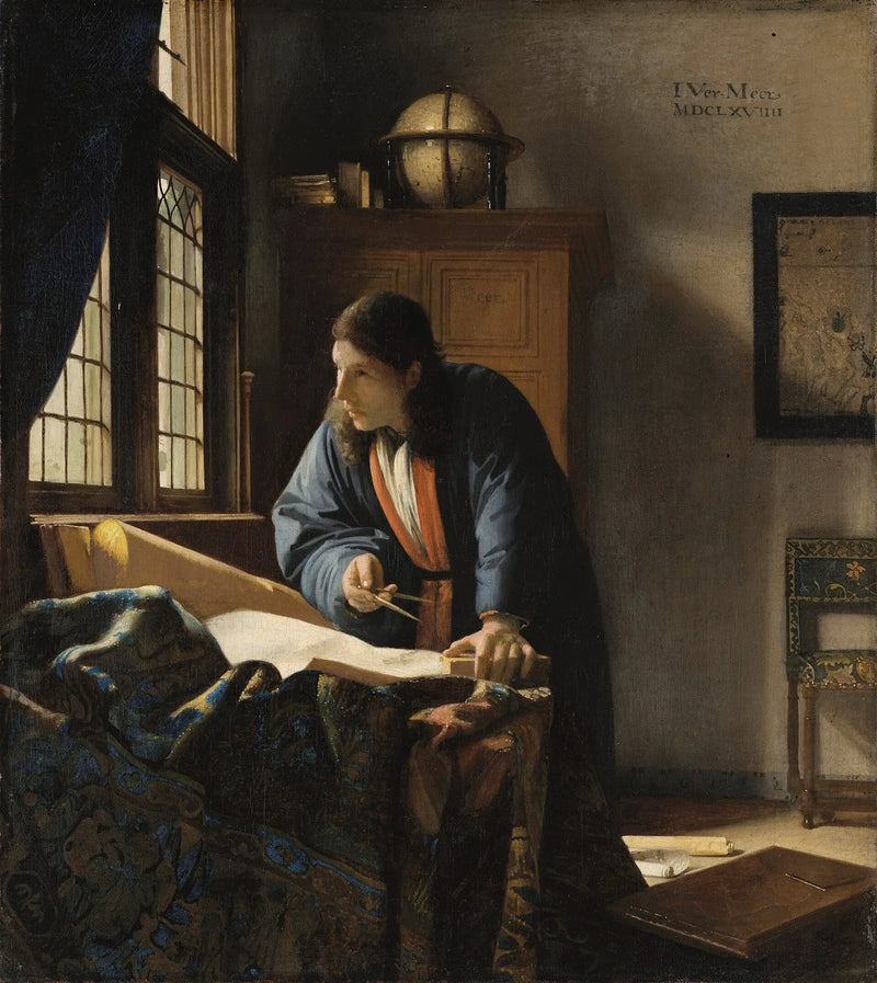 Geografen - Johannes Vermeer
