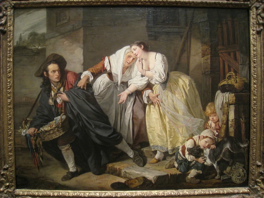 Napolitansk gest - Jean-Baptiste Greuze