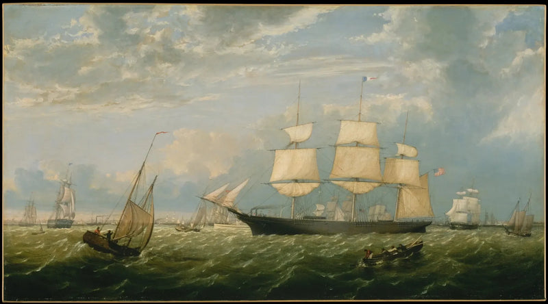 Golden State som ankommer New York havn - Fitz Henry Lane

Source:
Le Golden State entrant dans le port de New York - Fitz Henry Lane