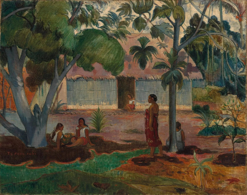 Det store treet - Paul Gauguin
