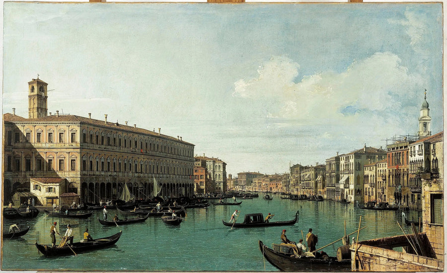 Den store kanalen ved Rialto-broen - Canaletto

Source:
Le Grand Canal au pont du Rialto - Canaletto