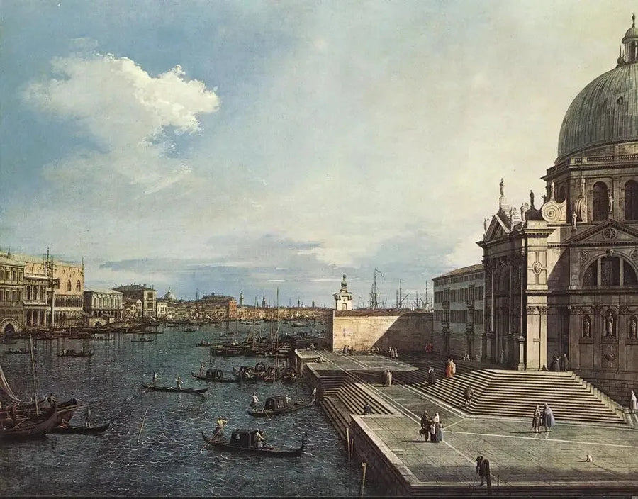 Grand Canal fra kirken Salute - Canaletto

Source:
Le Grand Canal depuis l'église de la Salute - Canaletto