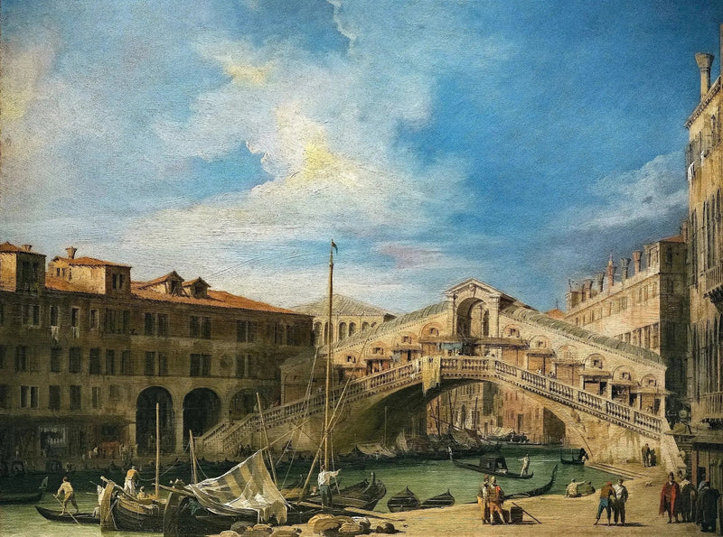 Den store kanalen: Rialto-broen fra sør - Canaletto

Source:
Le Grand Canal : le pont du Rialto depuis le Sud - Canaletto