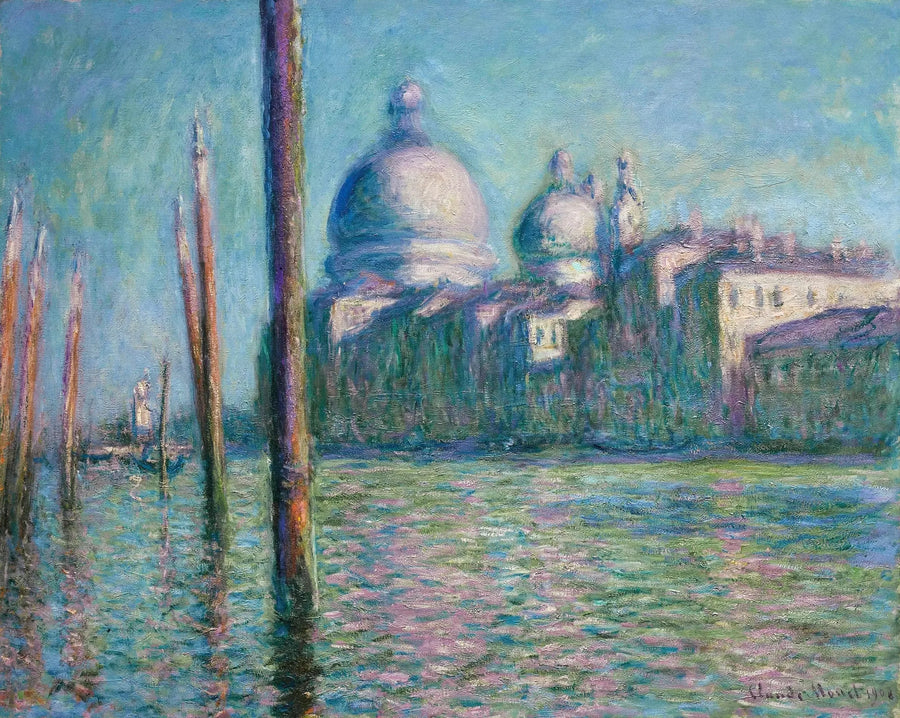 Den store kanalen, Venezia - Claude Monet
