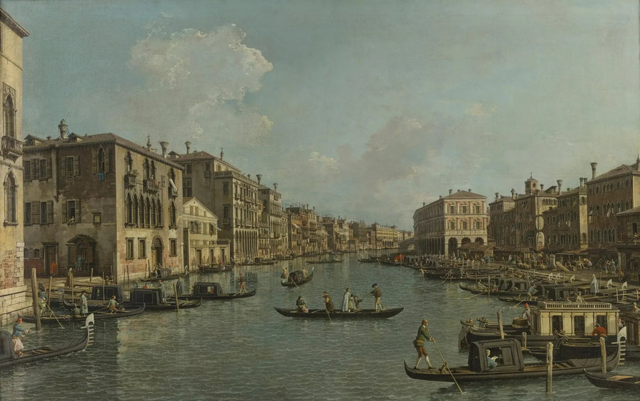 Grand Canal sett fra sørvest mot Rialto-broen - Canaletto

Source:
Le Grand Canal vu au sud-ouest vers le pont du Rialto - Canaletto