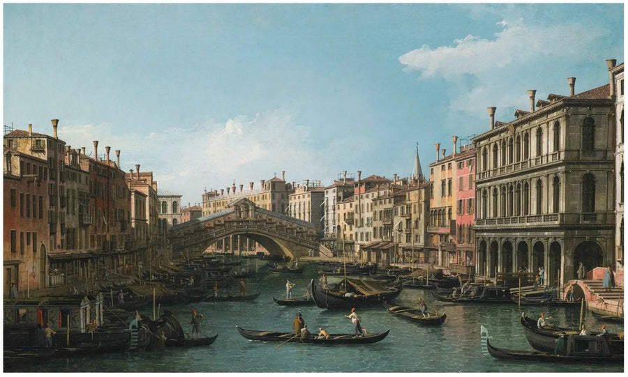 Grand Canal sett fra nord-øst fra Palazzo Dolfin-Manin til Rialto-broen - Canaletto

Source:
Le Grand Canal vu du nord-est depuis le Palazzo Dolfin-Manin jusqu'au pont du Rialto - Canaletto