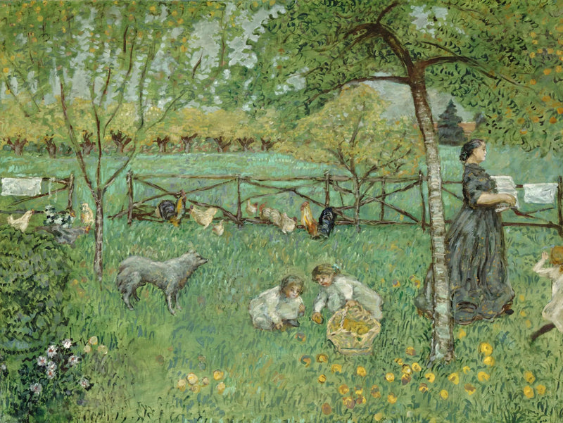 Den store hagen - Pierre Bonnard