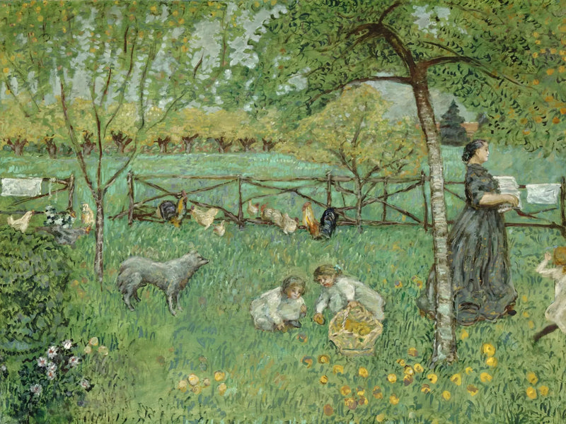 Den store hagen - Pierre Bonnard