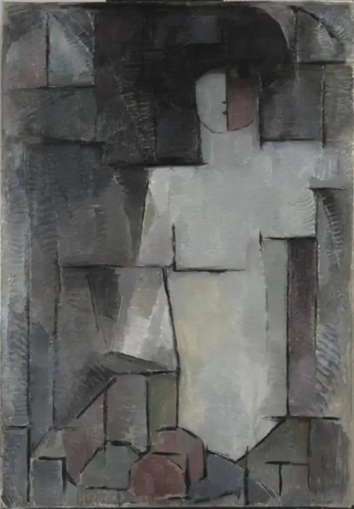 Le grand nu - Piet Mondrian image 1 reproduction réalisée par Alpha Reproduction