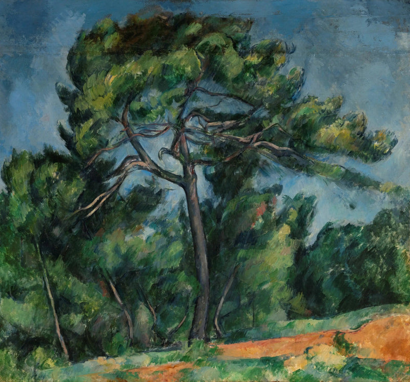 Den store furua - Paul Cézanne