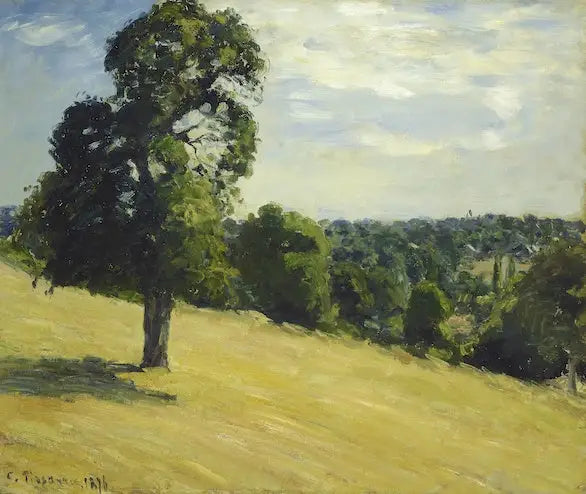 Den Store Pæretreet i Montfoucault - Camille Pissarro