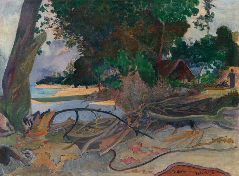 Det store treet - Paul Gauguin