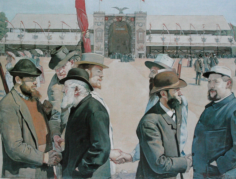Den moderne Grütli - Ferdinand Hodler