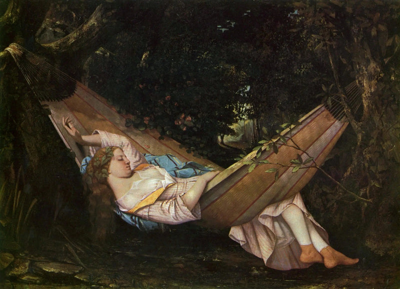 Hengekøye - Gustave Courbet