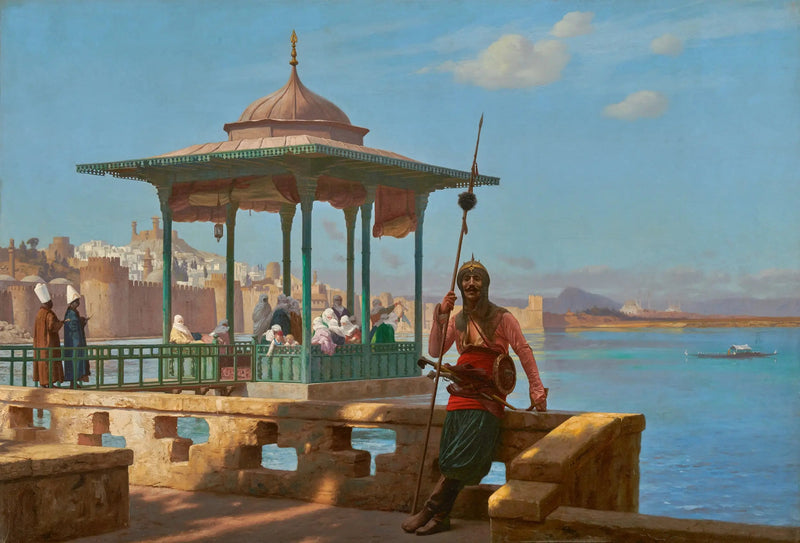 Harem i kiosken - Jean-Léon Gérôme