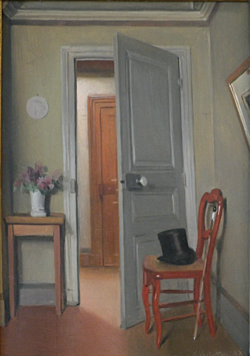 Hatt, innendørs - Félix Vallotton

Source:
Le Haut-de-forme, intérieur - Félix Vallotton