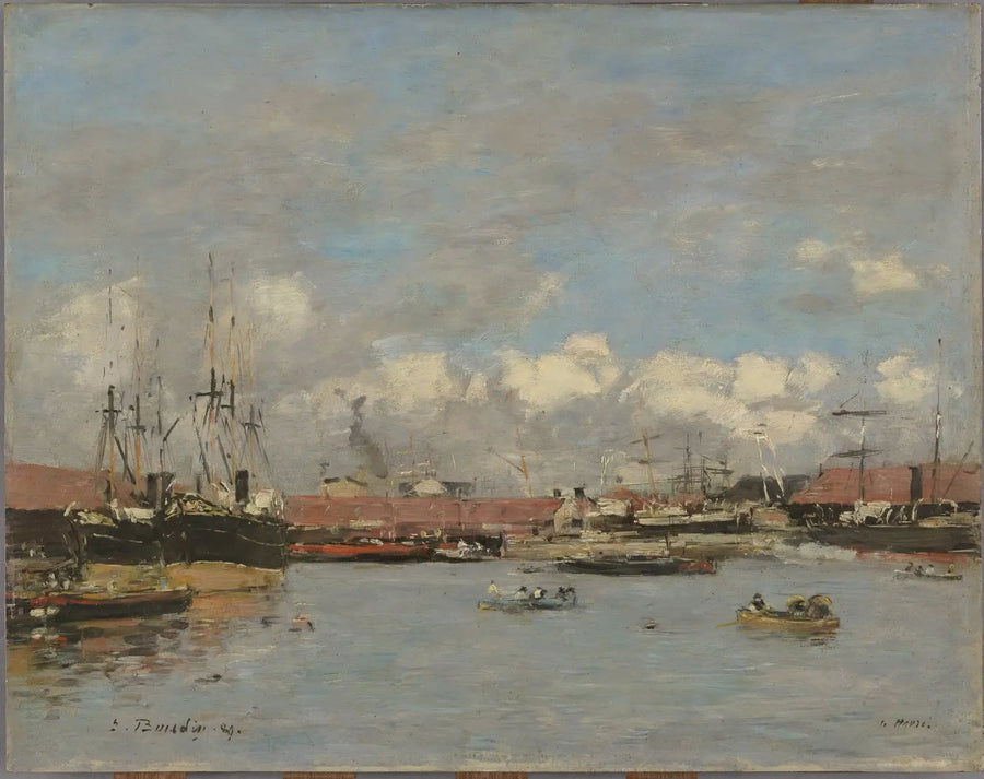 Le Havre, Citadellens basseng - Eugène Boudin