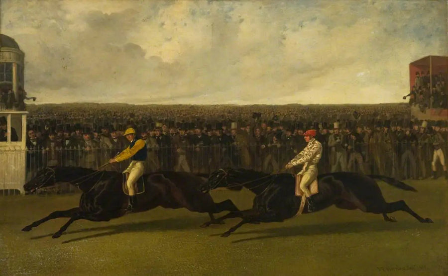 Den flyvende hollenderen og Voltigeur i aksjon i York, 13. mai 1851 - John Frederick Herring, Sr.

Source:
Le Hollandais volant et le Voltigeur en action à York, le 13 mai 1851 - John Frederick Herring, Sr.