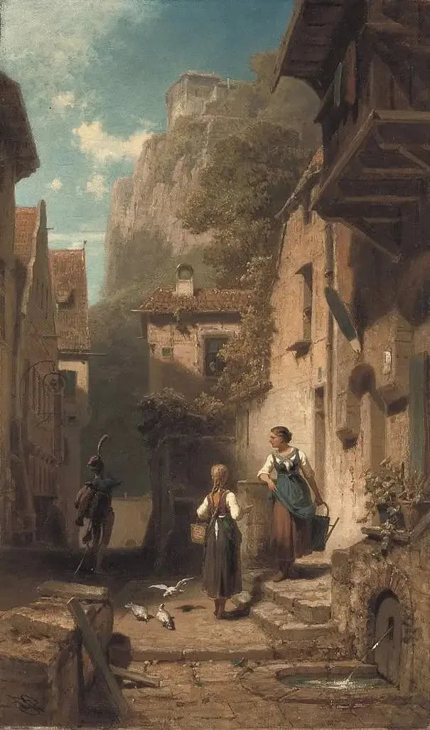 Hussaren - Carl Spitzweg