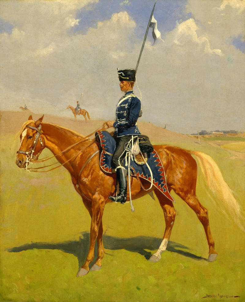 Hussard - Frederic Remington

Source:
Le Hussard - Frederic Remington