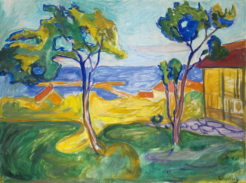Hagen i Åsgårdstrand - Edvard Munch