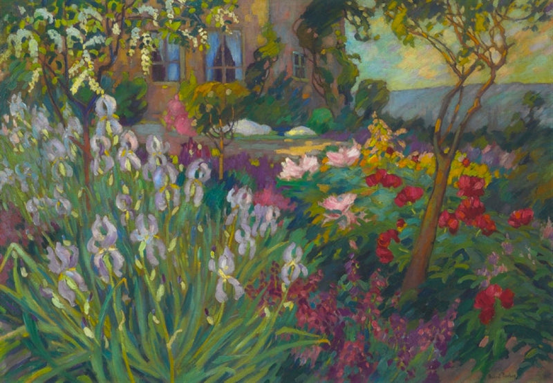 Hagen med iris - Robert Antoine Pinchon
