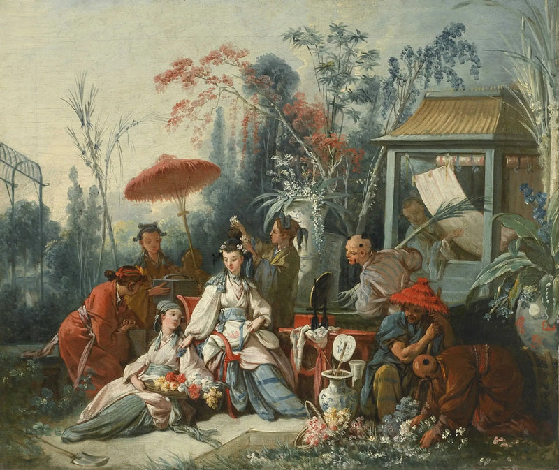 Den kinesiske hagen - François Boucher