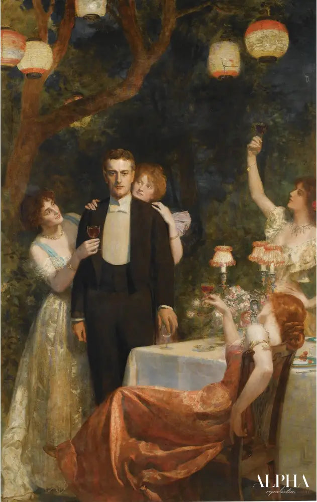 Le jardin d’Armide - John Collier Reproductions de tableaux à la peinture à l’huile