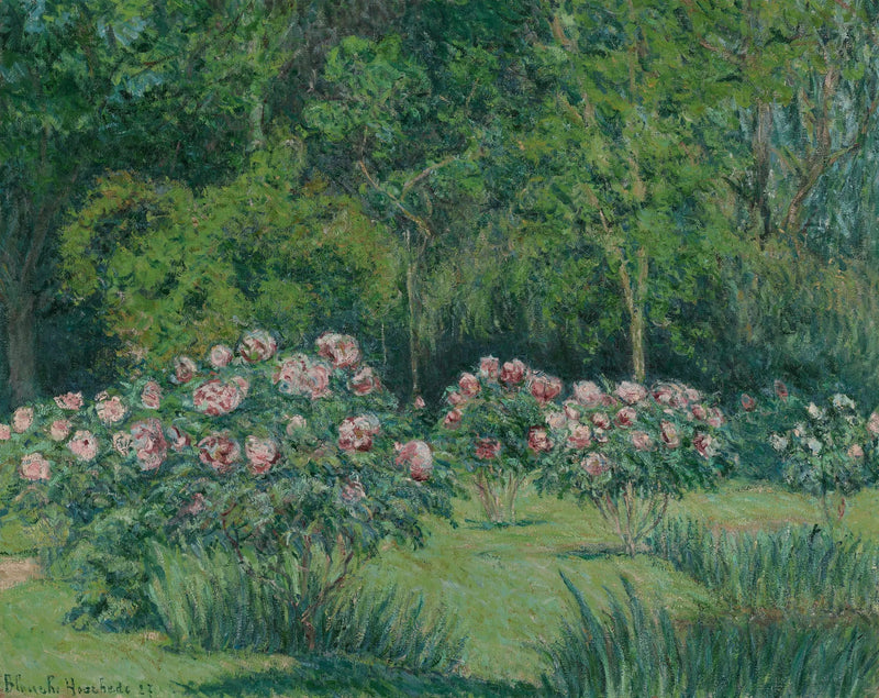 Giverny-hagen - Blanche Hoschede Monet