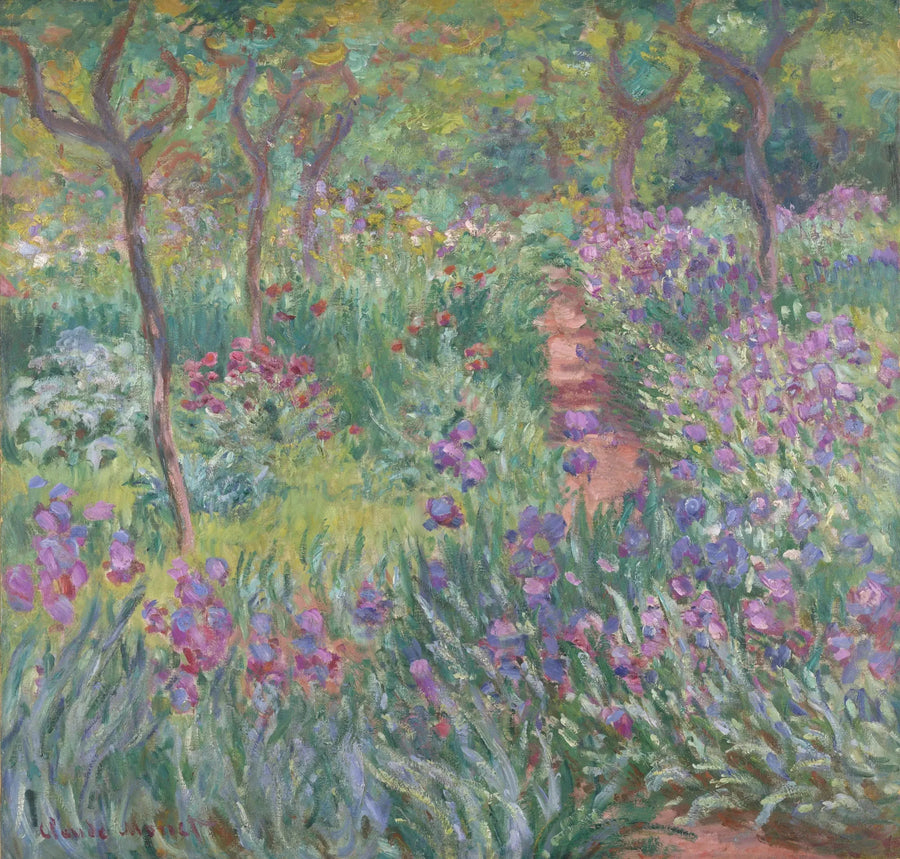 Kunstnerens hage i Giverny - Claude Monet