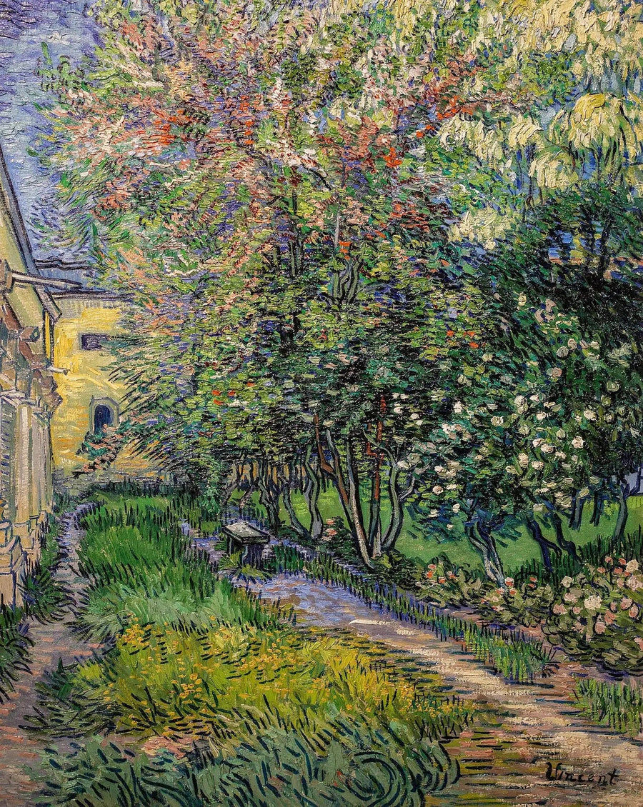 Hagen ved asylet i Saint-Rémy - Vincent van Gogh