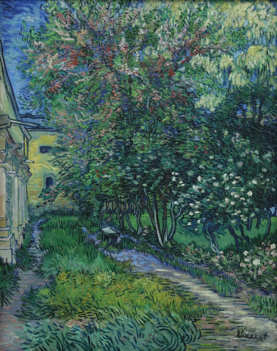 Hagen ved asylet i Saint-Rémy - Vincent van Gogh