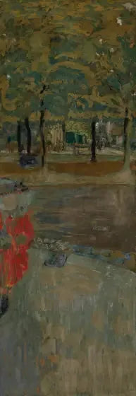 Hagen til La Muette i Passy, Paris (La Muette) - Édouard Vuillard